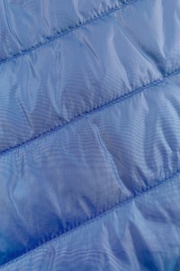 製造藍色夾棉外套   訂做新款智能發熱保暖夾棉馬甲  夾棉馬甲專門店 SKVM011 後面照